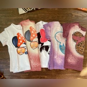 DISNEY 2T T-SHIRT BUNDLE- Handmade from Etsy shop